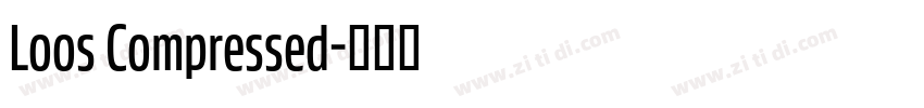 Loos Compressed字体转换